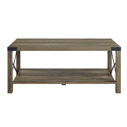 Abiram - Coffee Table - Rustic Oak Finish ACME 