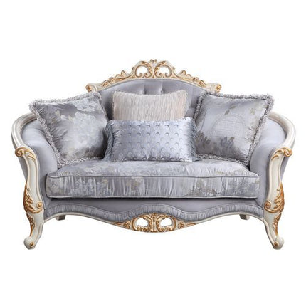 Galelvith - Loveseat - Gray Fabric ACME 