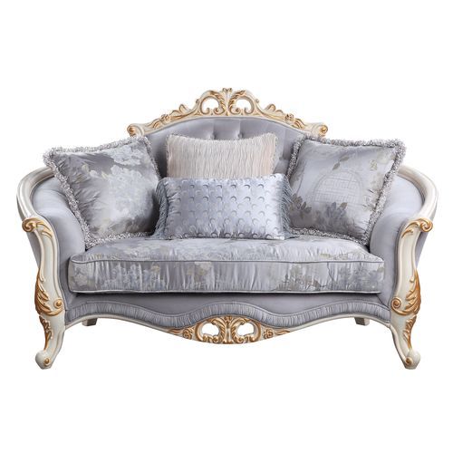 Galelvith - Loveseat - Gray Fabric ACME 