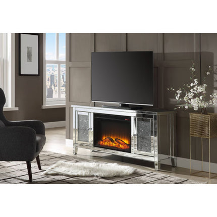 Noralie - TV Stand w/Fireplace ACME 