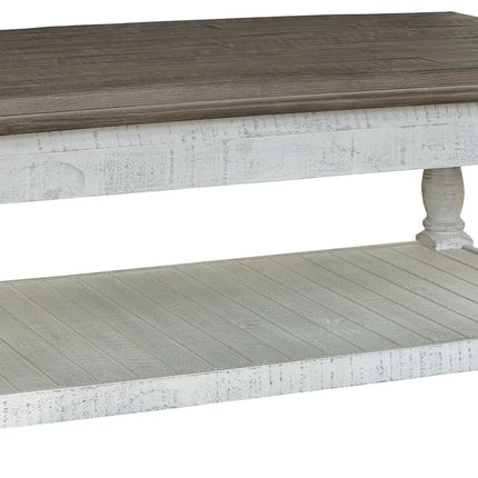 Havalance - Gray / White - Lift Top Cocktail Table Ashley Furniture 