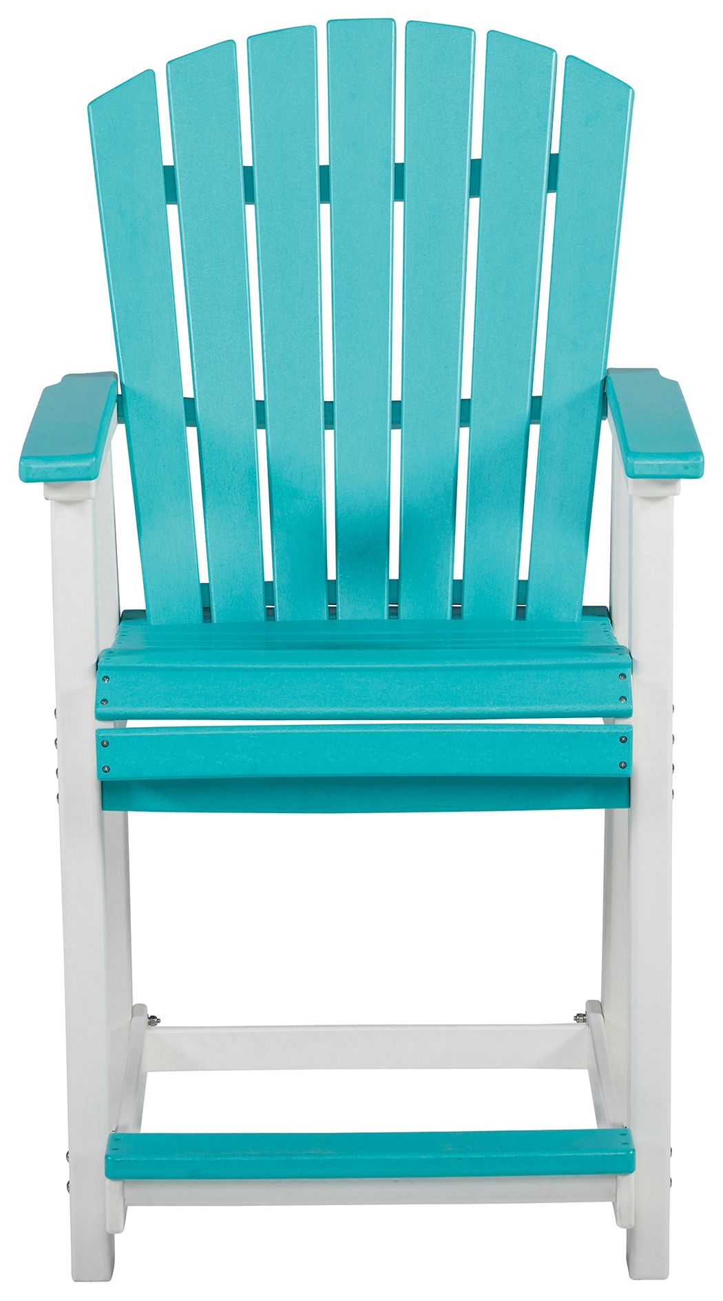 Eisely - Turquoise / White - Barstool (Set of 2) - Tony's Home Furnishings