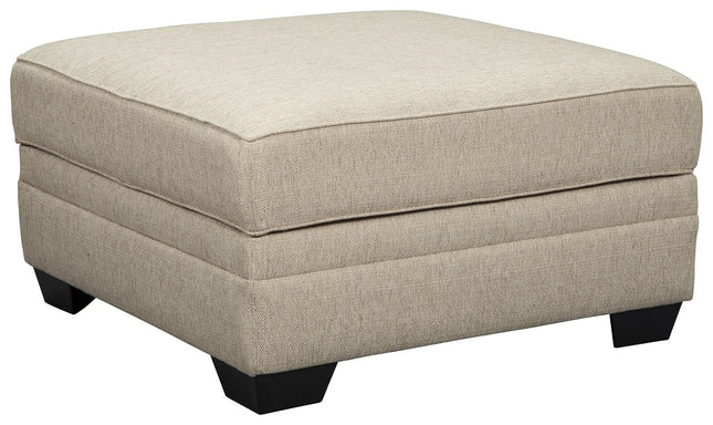 Luxora - Bisque - Ottoman With Storage Ashley Furniture 