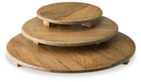 Thumbnail for Kaidler - Brown - Tray Set (Set of 3) - Tony's Home Furnishings
