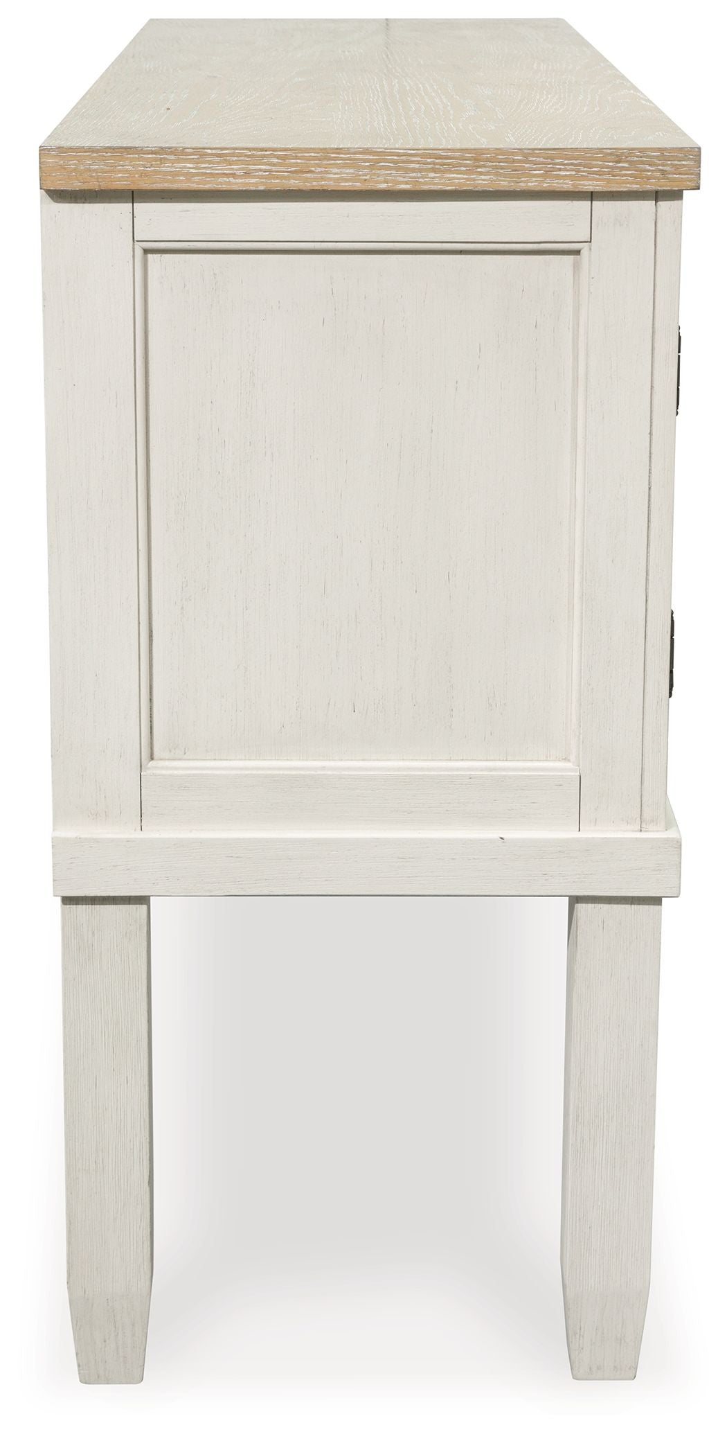 Shaybrock - Antique White / Brown - Dining Room Server - Tony's Home Furnishings