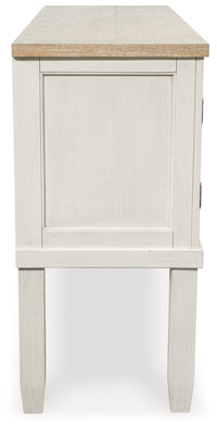 Thumbnail for Shaybrock - Antique White / Brown - Dining Room Server - Tony's Home Furnishings