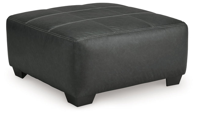 Brixley Pier - Graphite - Oversized Accent Ottoman Benchcraft® 