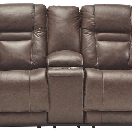 Wurstrow - Power Reclining Loveseat Ashley Furniture 