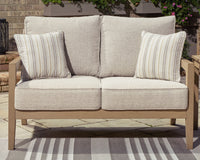 Thumbnail for Hallow Creek - Driftwood - Loveseat With Cushion - Tony's Home Furnishings