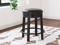 Valebeck - Upholstered Swivel Stool Signature Design by Ashley® 