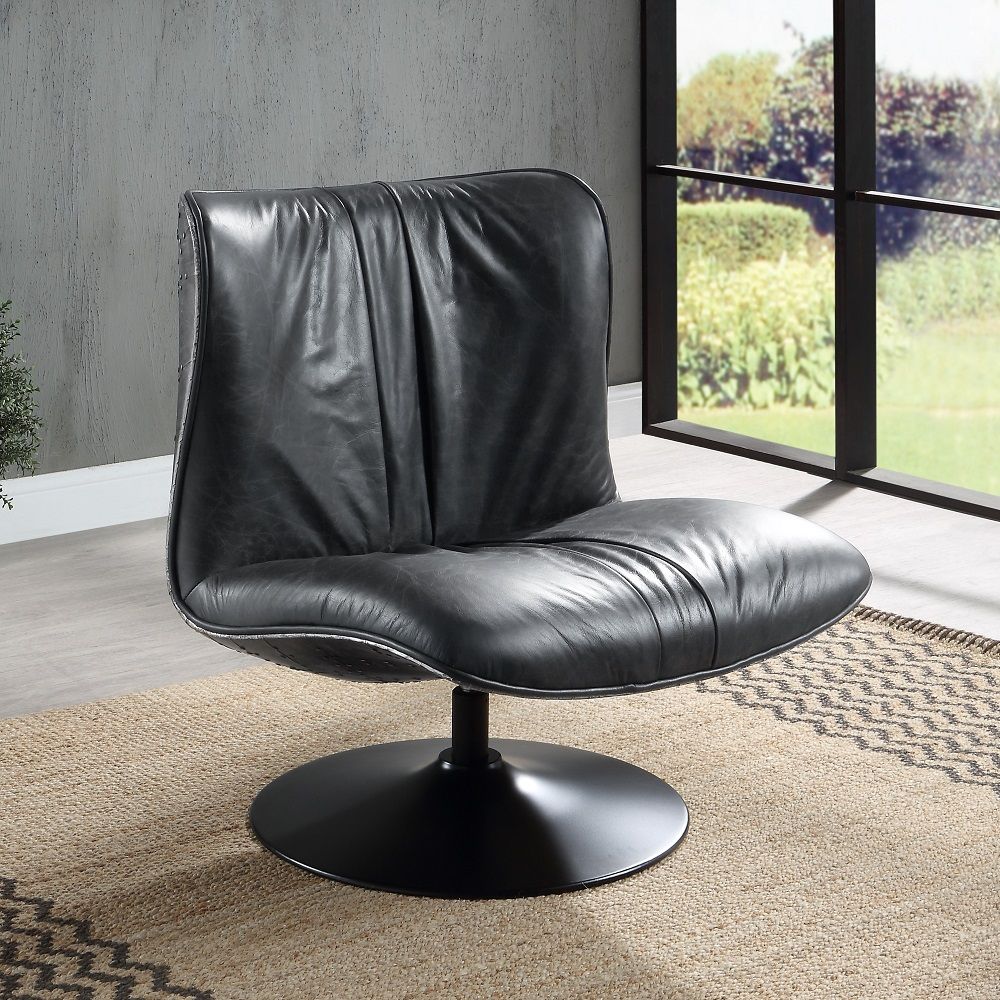 Piotr - Accent Chair With Swivel - Morocco - Tony's Home Furnishings