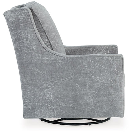 Kambria - Ash - Swivel Glider Accent Chair Signature Design by Ashley® 