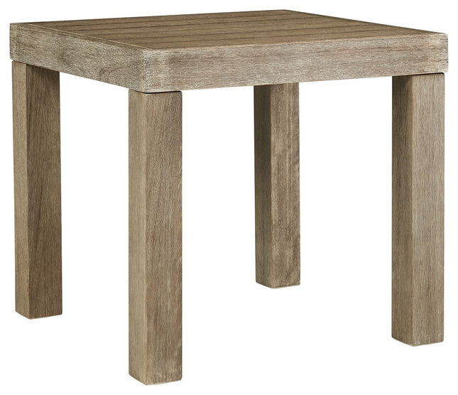 Silo Point - Brown - Square End Table Ashley Furniture 