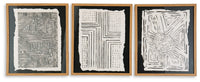 Thumbnail for Wonderstow - Black / Beige - Wall Art Set (Set of 3) - Tony's Home Furnishings