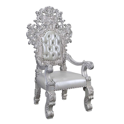 Valkyrie - Arm Chair (Set of 2) - Antique Platinum - Tony's Home Furnishings