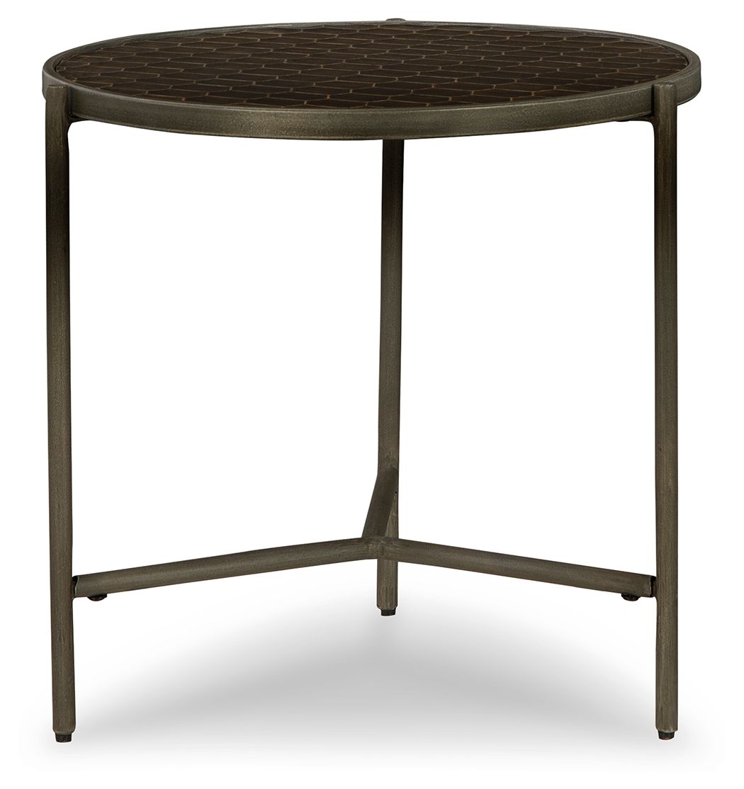 Doraley - Brown / Gray - Chair Side End Table - Tony's Home Furnishings