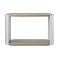 Zoma - Sofa Table - Oak & White High ACME 