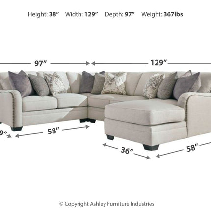 Dellara - Sectional Benchcraft® 