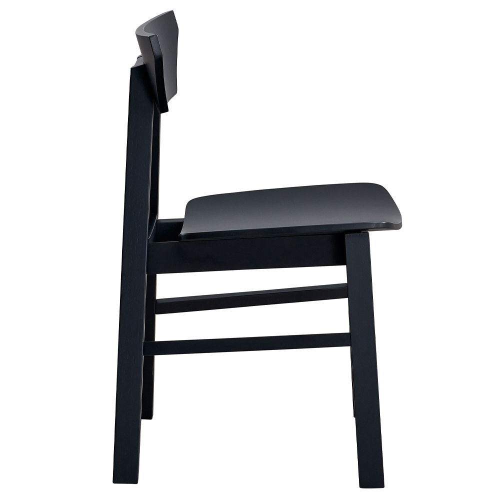 Briar - Side Chair (Set of 4) - Black Finish - Tony's Home Furnishings