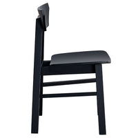 Briar - Side Chair (Set of 4) - Black Finish - Tony's Home Furnishings