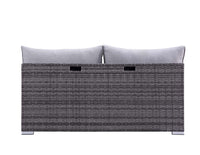 Thumbnail for Sheffield - Patio Set - Gray Fabric & Gray Finish - Tony's Home Furnishings