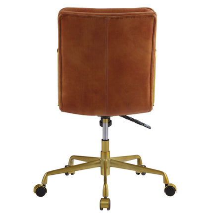 Dudley - Executive Office Chair - Rust Top Grain Leather ACME 