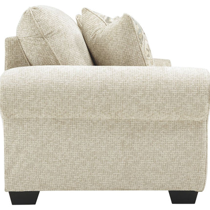 Haisley - Ivory - Loveseat Ashley Furniture 