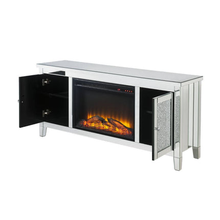 Noralie - TV Stand w/Fireplace ACME 