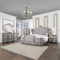 Ausonia - Mirror - Antique Platinum - Finish - Tony's Home Furnishings