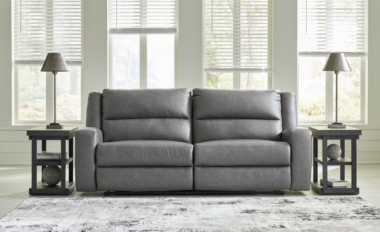 Brixworth - Slate - 2 Seat Reclining Sofa - Tony's Home Furnishings