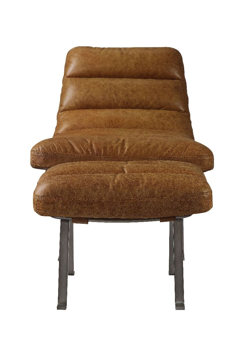 Bison - Accent Chair - Toffee Top Grain Leather - Tony's Home Furnishings