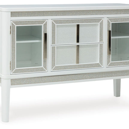 Chalanna - White - Dining Room Server - Tony's Home Furnishings