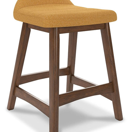 Lyncott - Upholstered Barstool (Set of 2) Signature Design by Ashley® 