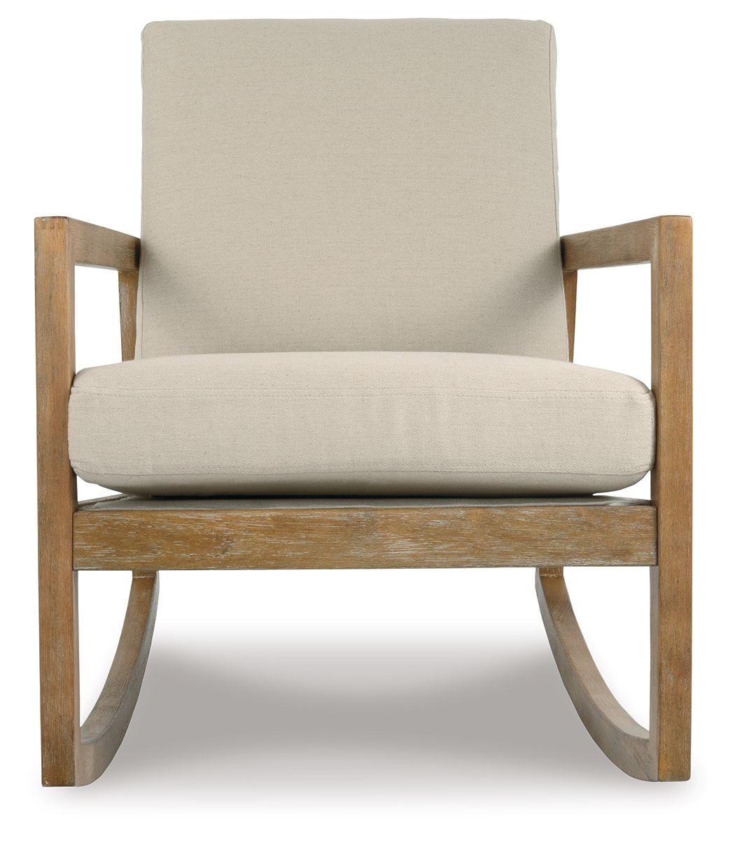Novelda - Neutral - Accent Chair - Tony's Home Furnishings