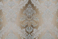 Sorina - Loveseat - Velvet, Fabric & Antique Gold Finish ACME 