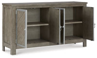 Krystanza - Weathered Gray - Dining Room Server Millennium® by Ashley 