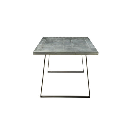 Kaylia - Dining Table - Aluminum & Gunmetal ACME 