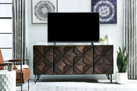 Thumbnail for Chasinfield - Dark Brown - Extra Large TV Stand - Tony's Home Furnishings
