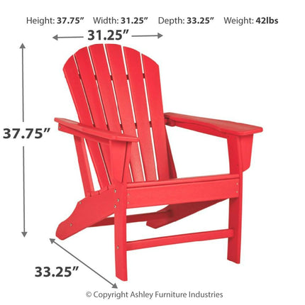 Sundown Treasure - Outdoor Adirondack Chair Signature Design by Ashley® 