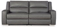 Thumbnail for Brixworth - Slate - 2 Seat Reclining Sofa - Tony's Home Furnishings