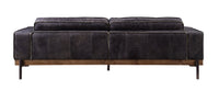 Silchester - Sofa - Antique Ebony Top Grain Leather ACME 
