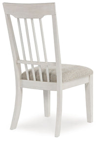 Thumbnail for Shaybrock - Antique White / Brown - Dining Upholstered Side Chair (Set of 2) - Tony's Home Furnishings