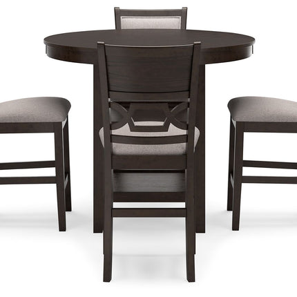 Langwest - Brown - Dining Room Counter Table Set (Set of 5) Signature Design by Ashley® 