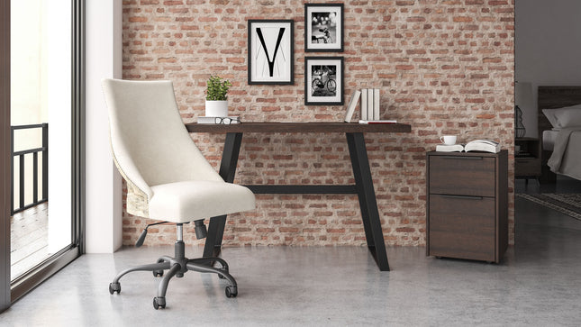 Camiburg - Warm Brown - Home Office Small Desk Ashley Furniture 