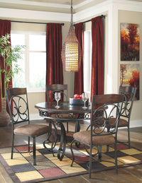 Thumbnail for Glambrey - Brown - Round Dining Room Table - Tony's Home Furnishings
