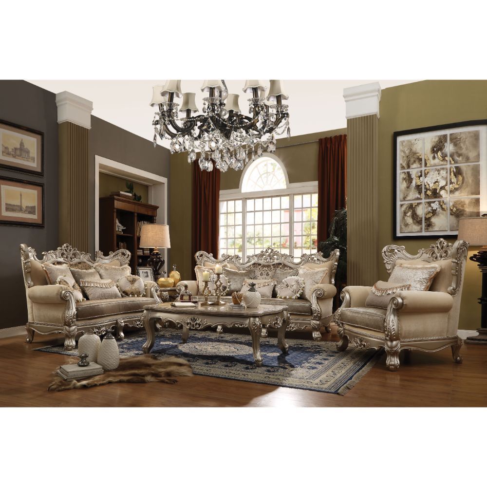 Ranita - Sofa - Fabric & Champagne ACME 