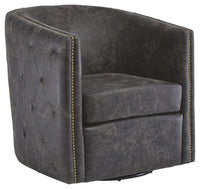 Brentlow - Swivel Accent Chair - Tony's Home Furnishings