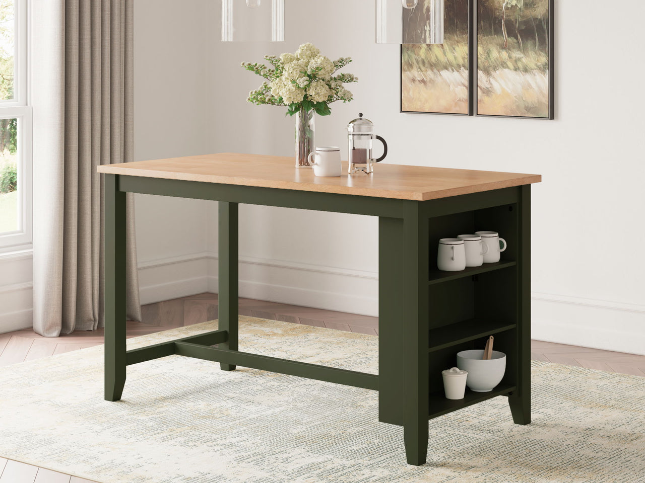 Gesthaven - Rectangular Dining Room Counter Table - Tony's Home Furnishings