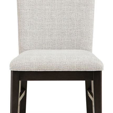 Neymorton - Light Gray / Brown - Dining Upholstered Side Chair (Set of 2) Signature Design by Ashley® 