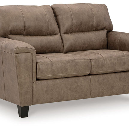 Navi - Fossil - Loveseat Signature Design by Ashley® 